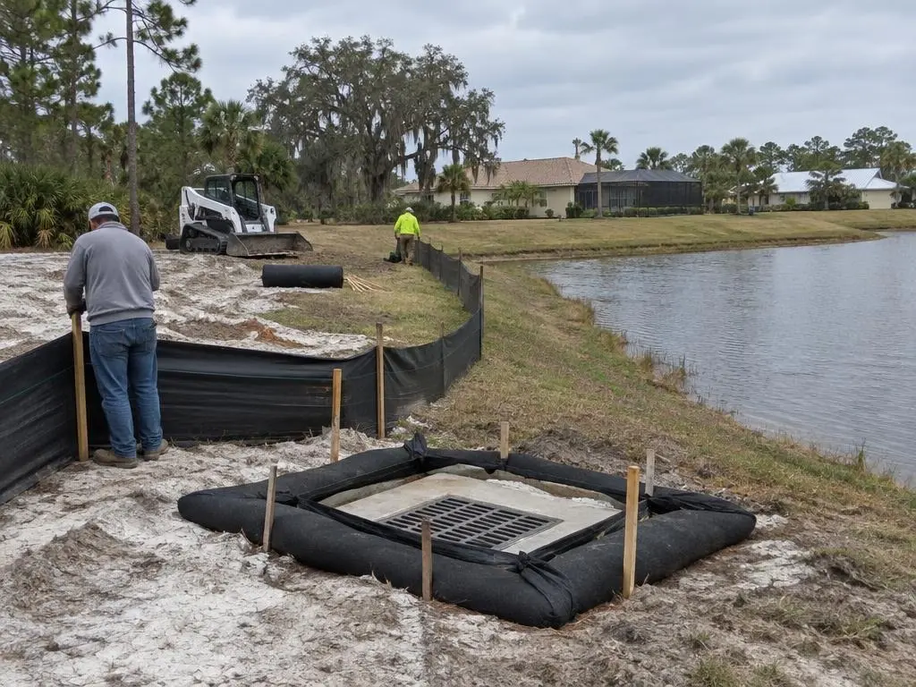 Silt Fence & Sediment Barriers in Sarasota, FL
